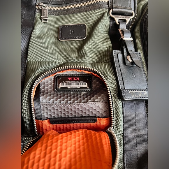 Tumi - ALPHA BRAVO Kingsville Deluxe Green Backpack - Picture 5 of 8